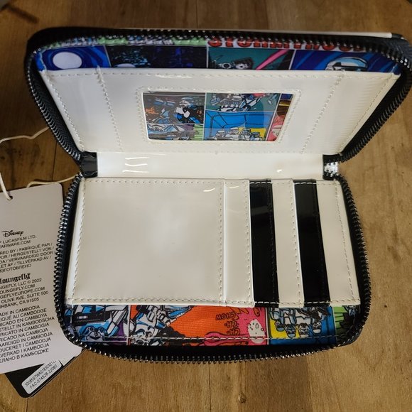 #Loungefly #StarWars Star Wars #Stromtrooper Zip Around # Wallet - Picture 3 of 6